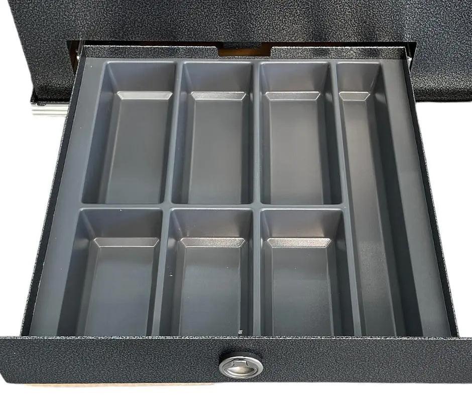 570mm wide Tunnel Boot Draw Slide with Kitchen x 1200mm Long - Everything Caravans