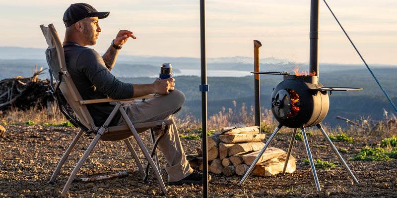 OZtrail Cape Series Recliner Chair Tan