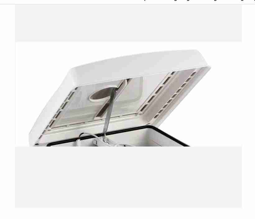 RANGER Replacement Lid 280mm x 280mm for Shower Hatch 12V Fan