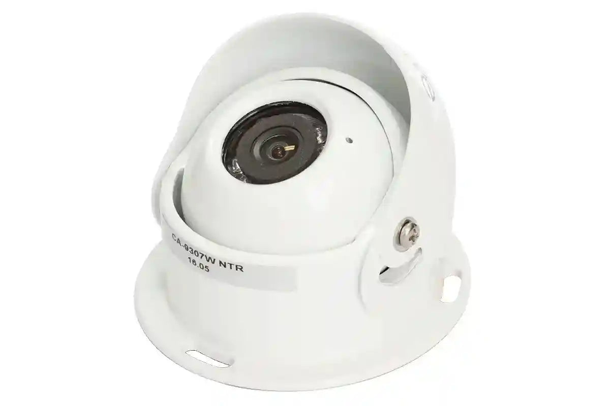 SafetyDave Rear Vision Round Camera Only 92 AHD White