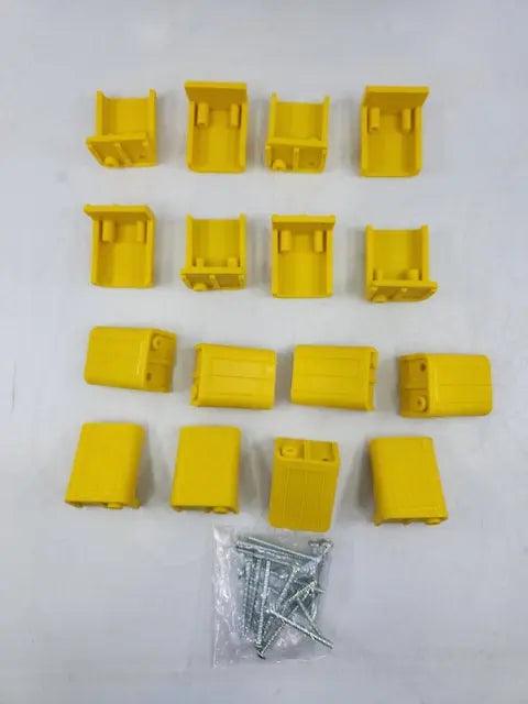 Mounting Kit Suits Heki 2 Roof Thickness 39-45mm Yellow - Everything Caravans