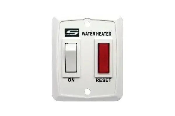 Suburban Switch and Plate Assembly White for SW6DA.