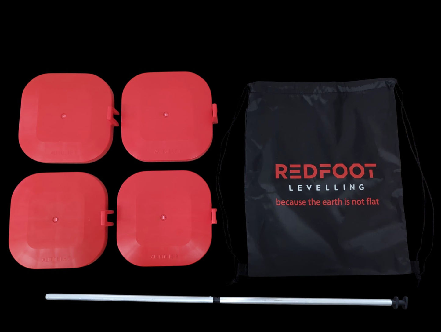 Redfoot Jack Blocks for Caravan RV Motorhome One Pair