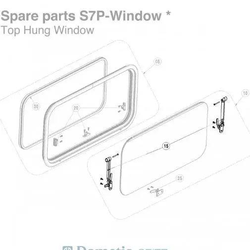 Dometic SP7 Window Blade - Everything Caravans