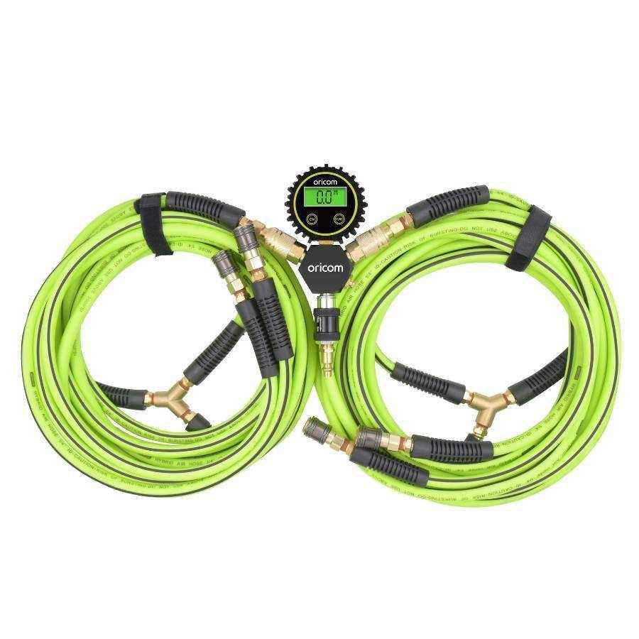 Oricom Multi Tyre Deflator Inflator with Digital Display - Quad