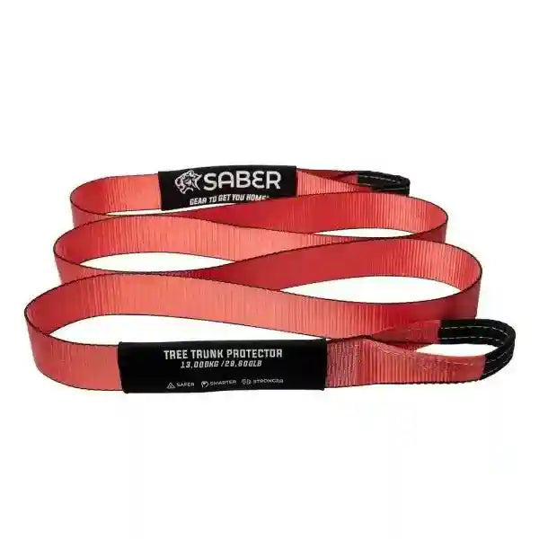 Saber 13,000KG 5M Tree Trunk Protector Recovery Range for Offroad Adventures