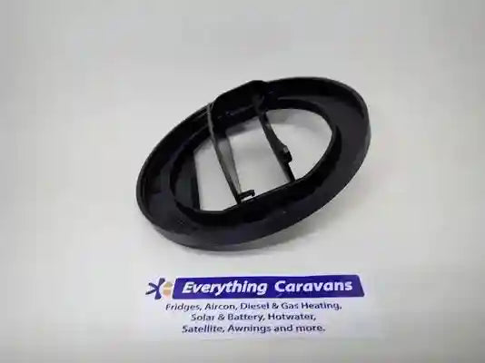Eberspacher 75mm 80mm Vent Duct Plate Closable Black 221000010076