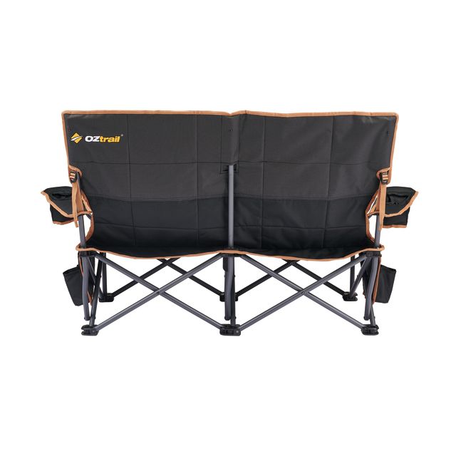 OZtrail Fireside Double Chair Black