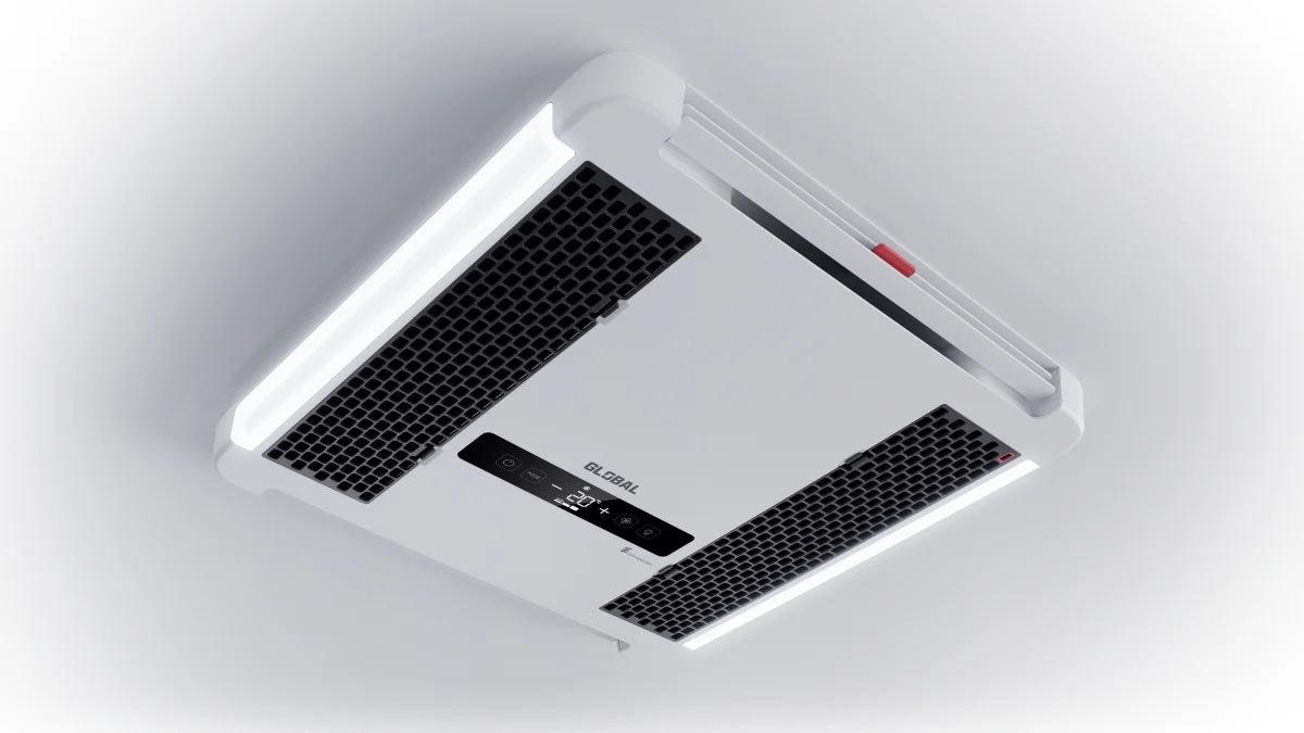 Global Heritage Eberspacher Breezonic 3.5Kw Rooftop Air Conditioner 38Kg with Bluetooth - Everything Caravans