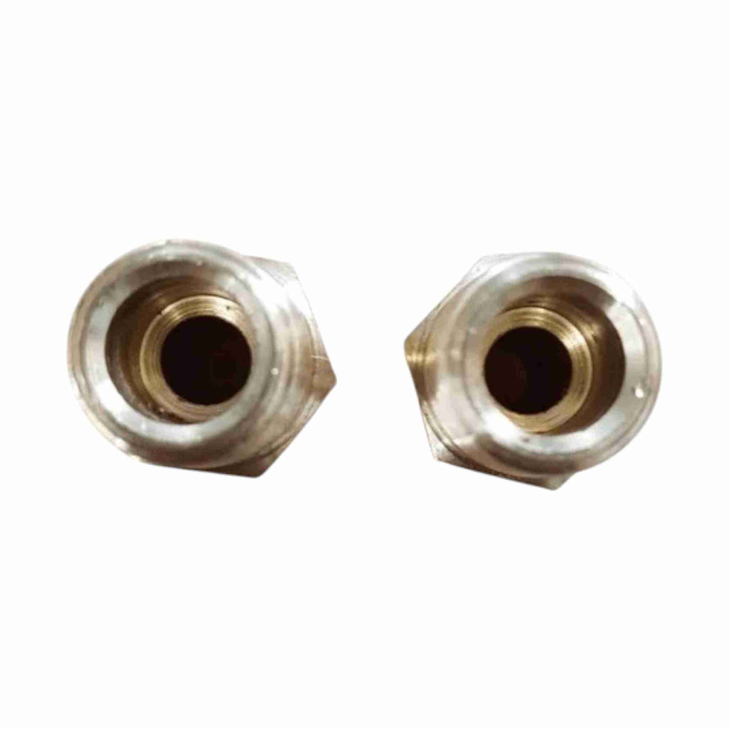 Brass Gas fitting 5-16 Flare Union for 1-4 Taper Thread x 2