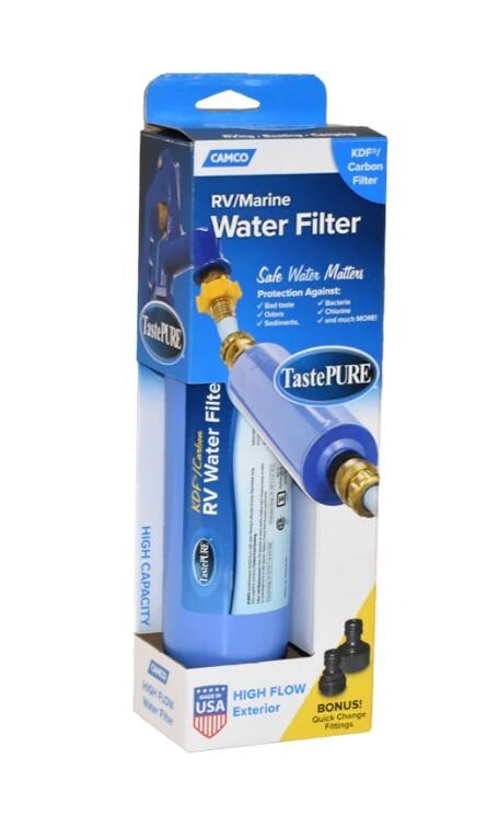 Camco Tastepure High Flow RV Water Filter - Everything Caravans