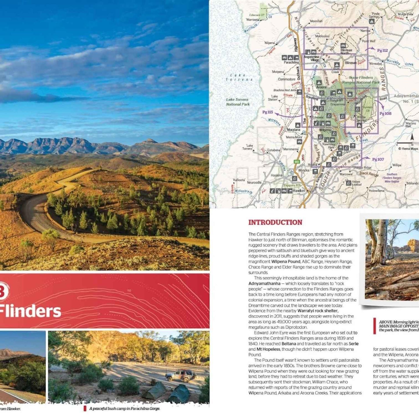 Hema Flinders Ranges Atlas and Guide