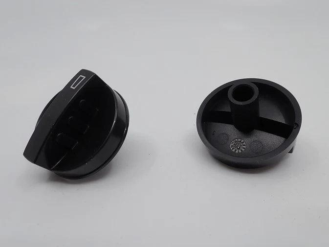 2x Knobs for RM5310 3 Way Fridge Selector and Thermostat - Black - Everything Caravans
