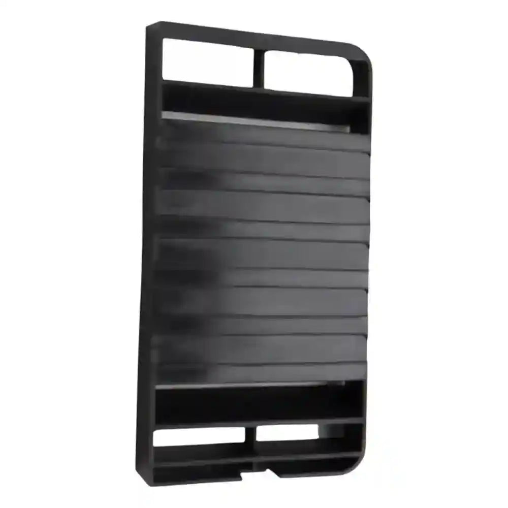 Vent insert Black - Plastic Exhaust Cover for 3 Way Fridge Dometic Caravan Fridge