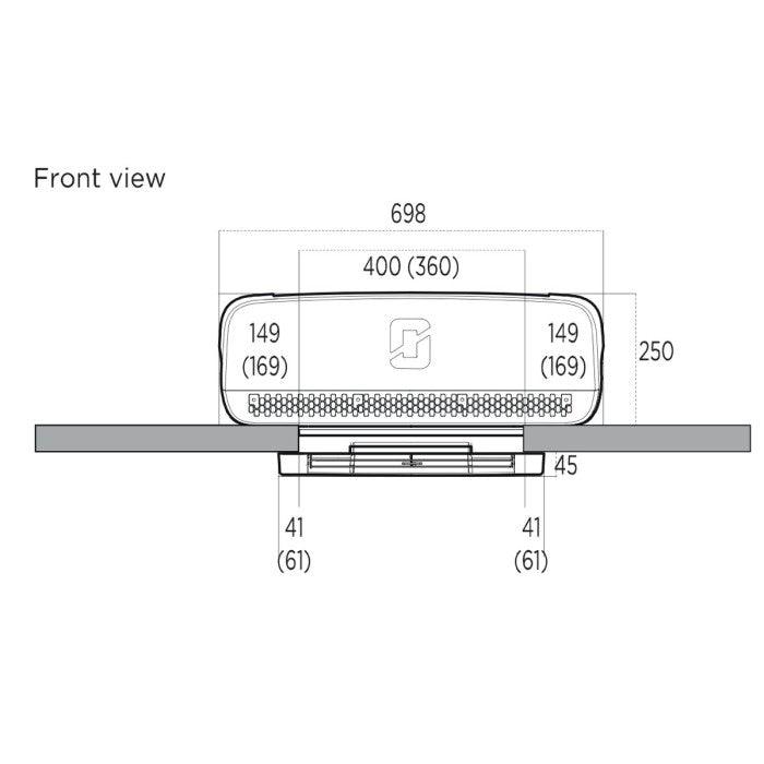 Global Heritage Eberspacher Breezonic 3.5Kw Rooftop Air Conditioner 38Kg with Bluetooth - Everything Caravans
