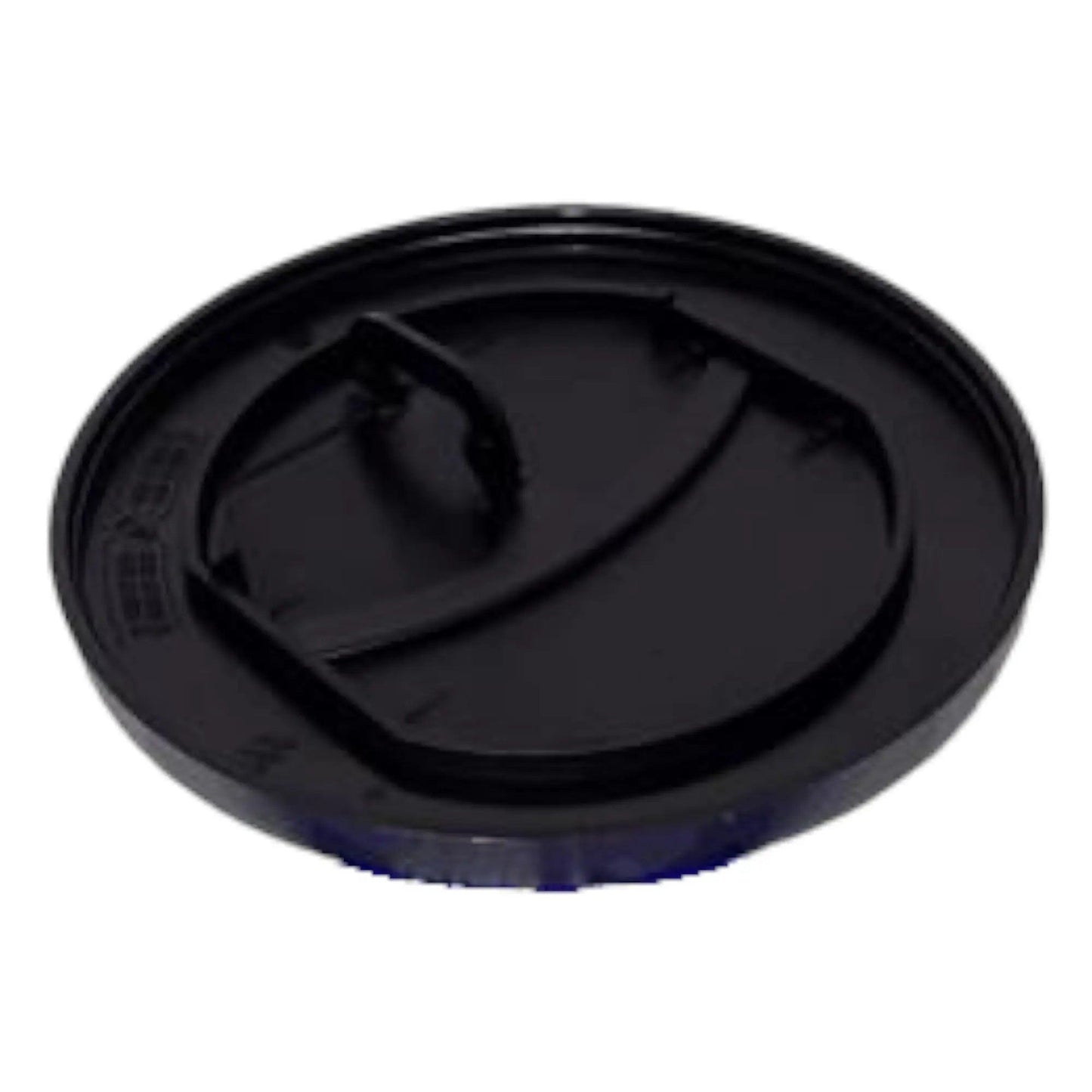 75mm Vent Duct Plate Closable Black German - Everything Caravans