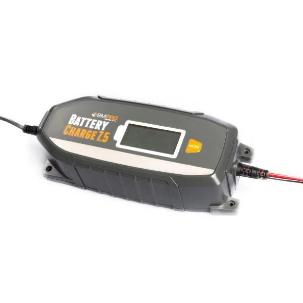 BMPRO Batterycharge7.5 7.5amp 240 volt 12v Battery Charger Suitable for Lithium and Lead Batteries