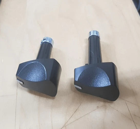 2 x Knobs for RM2350 3 Way Fridge Selector and Thermostat - Black