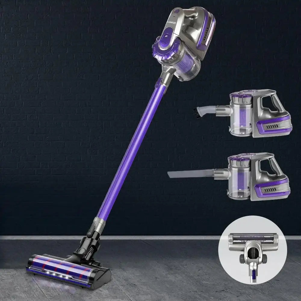 150w Handheld Cordless Vacuum Cleaner 2-Speed with Headlight