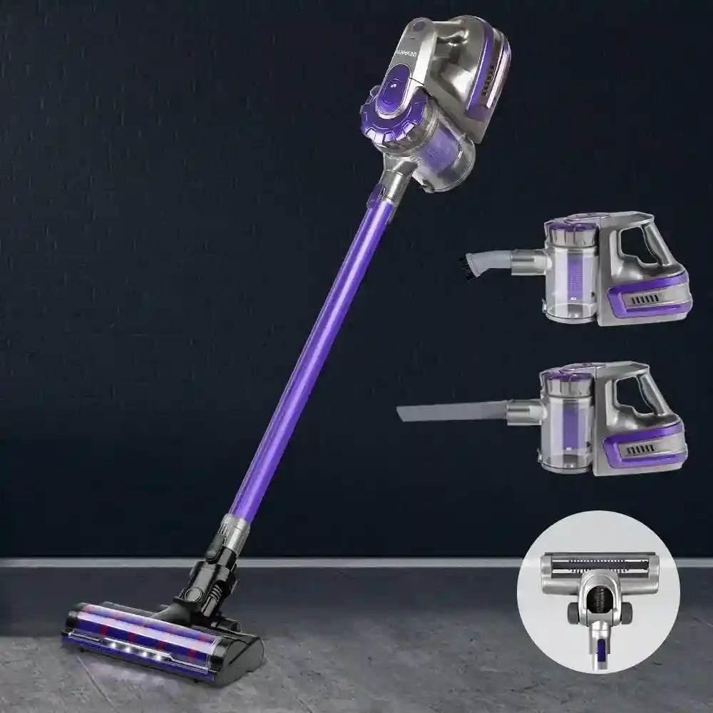 150w Handheld Cordless Vacuum Cleaner 2-Speed with Headlight