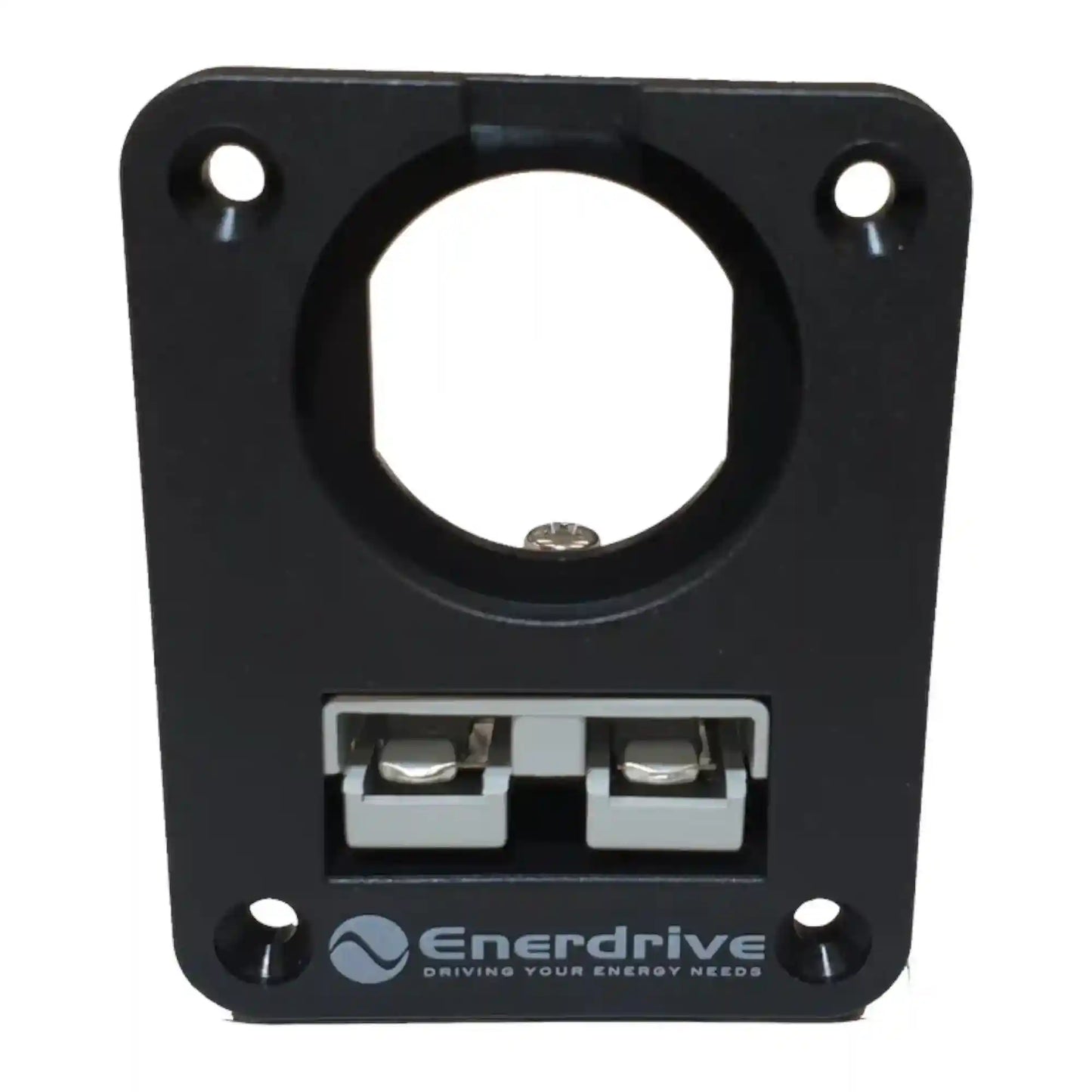 Enerdrive 50A Anderson Panel Mount Plug Holder and 1 Socket Hole - Everything Caravans