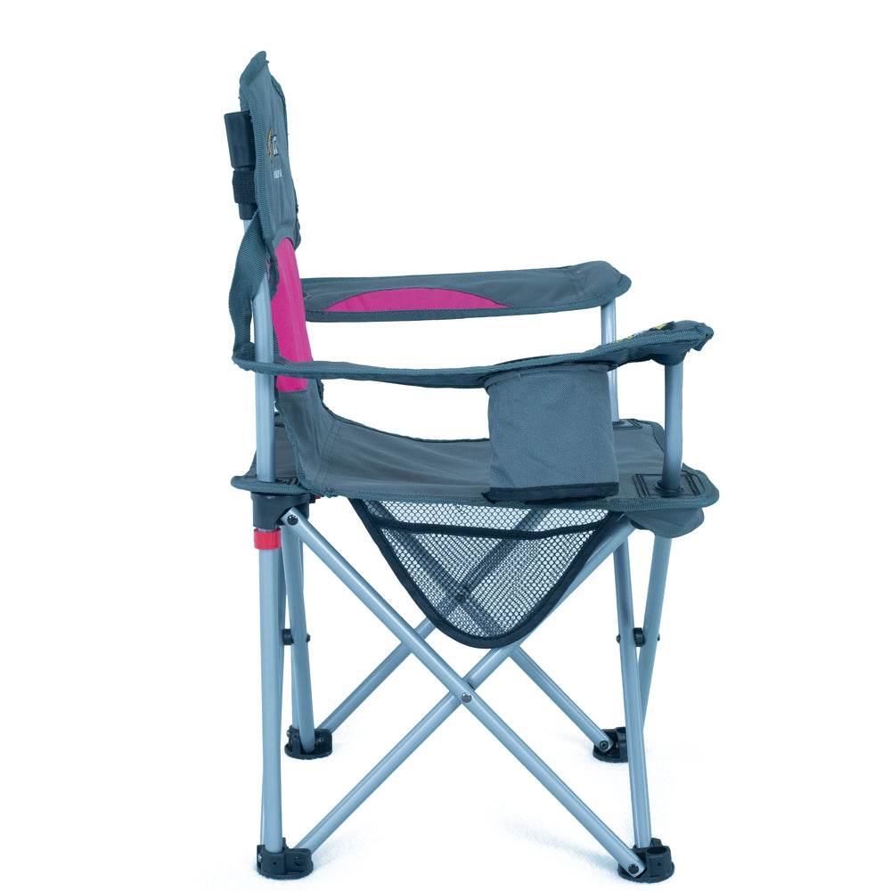 OZtrail Deluxe Junior Arm Chair Pink