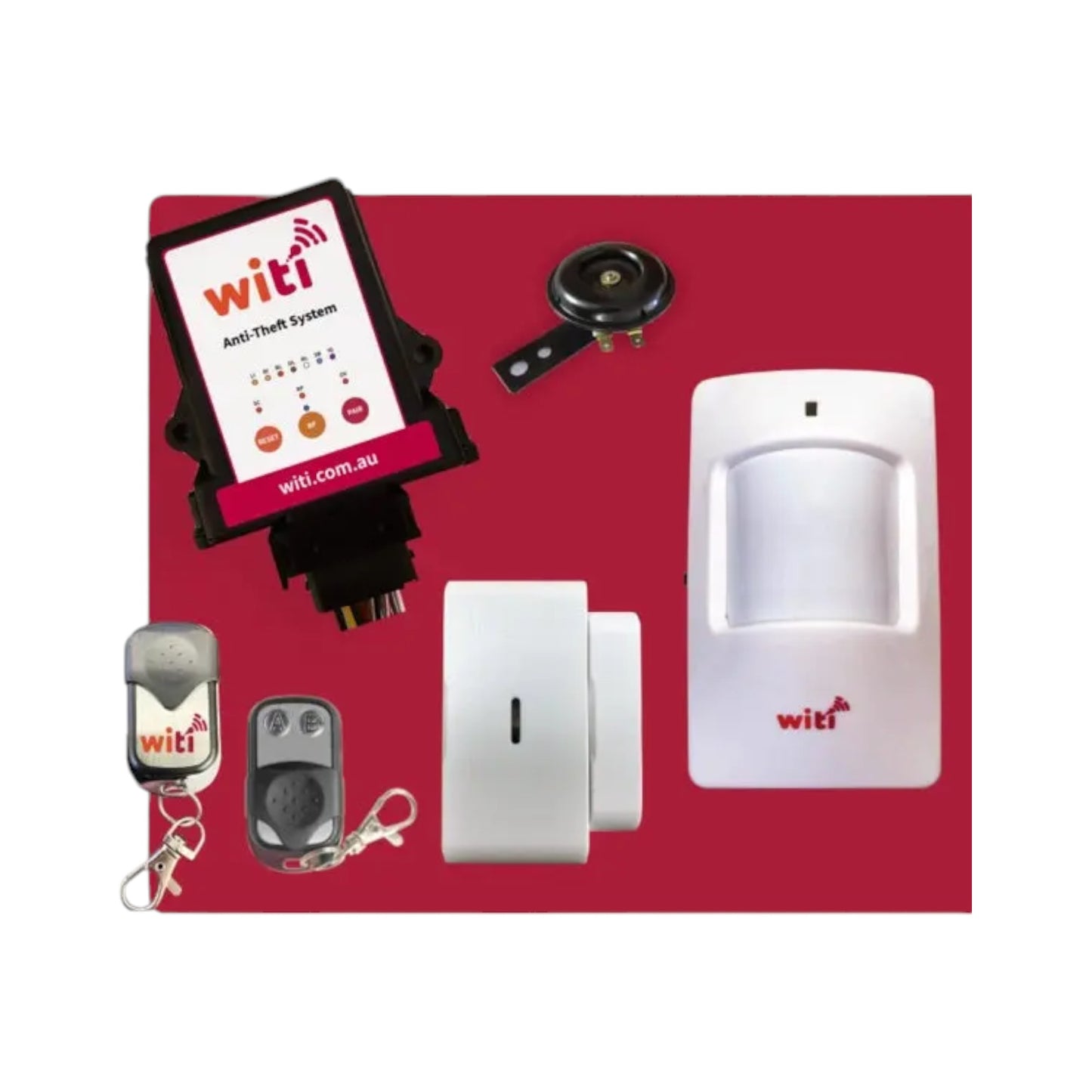 Witi Anti Theft System with intrusion Detection