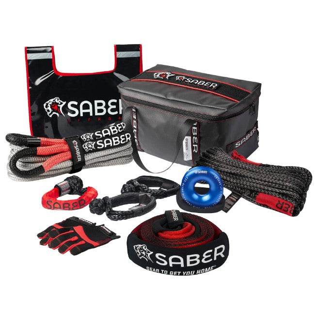 Saber Offroad 12K Ultimate Kinetic Recovery Kit SBR-12KKITU1 for large 4WDs