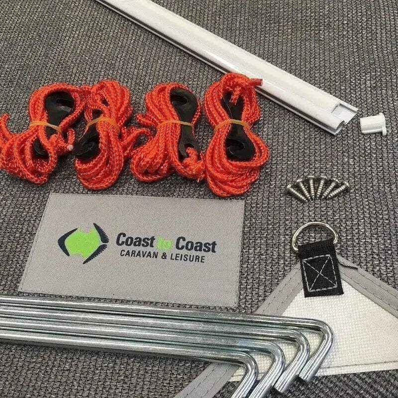 Coast Fridge Shade Screen with White Sail Track 200-09350 Fridge Spare Part