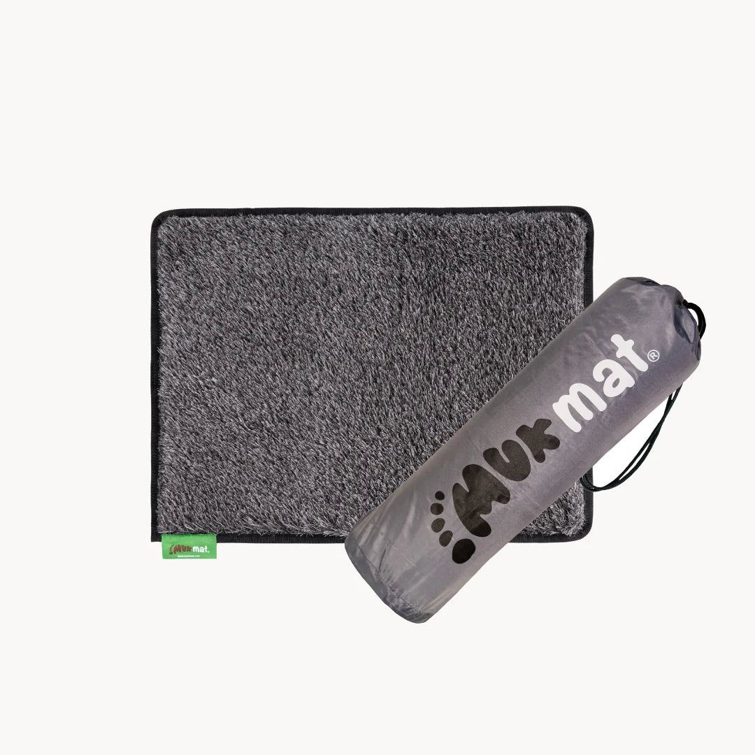 Muk Mat original Mat Grey with Stone Trim 50X65Cm