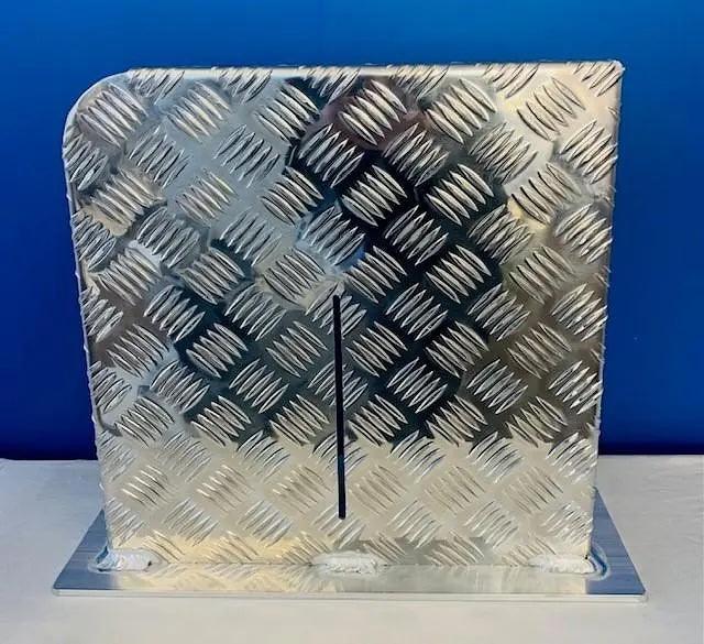 Diesel Tank Cover - Face Mount Left Hand Side - Everything Caravans