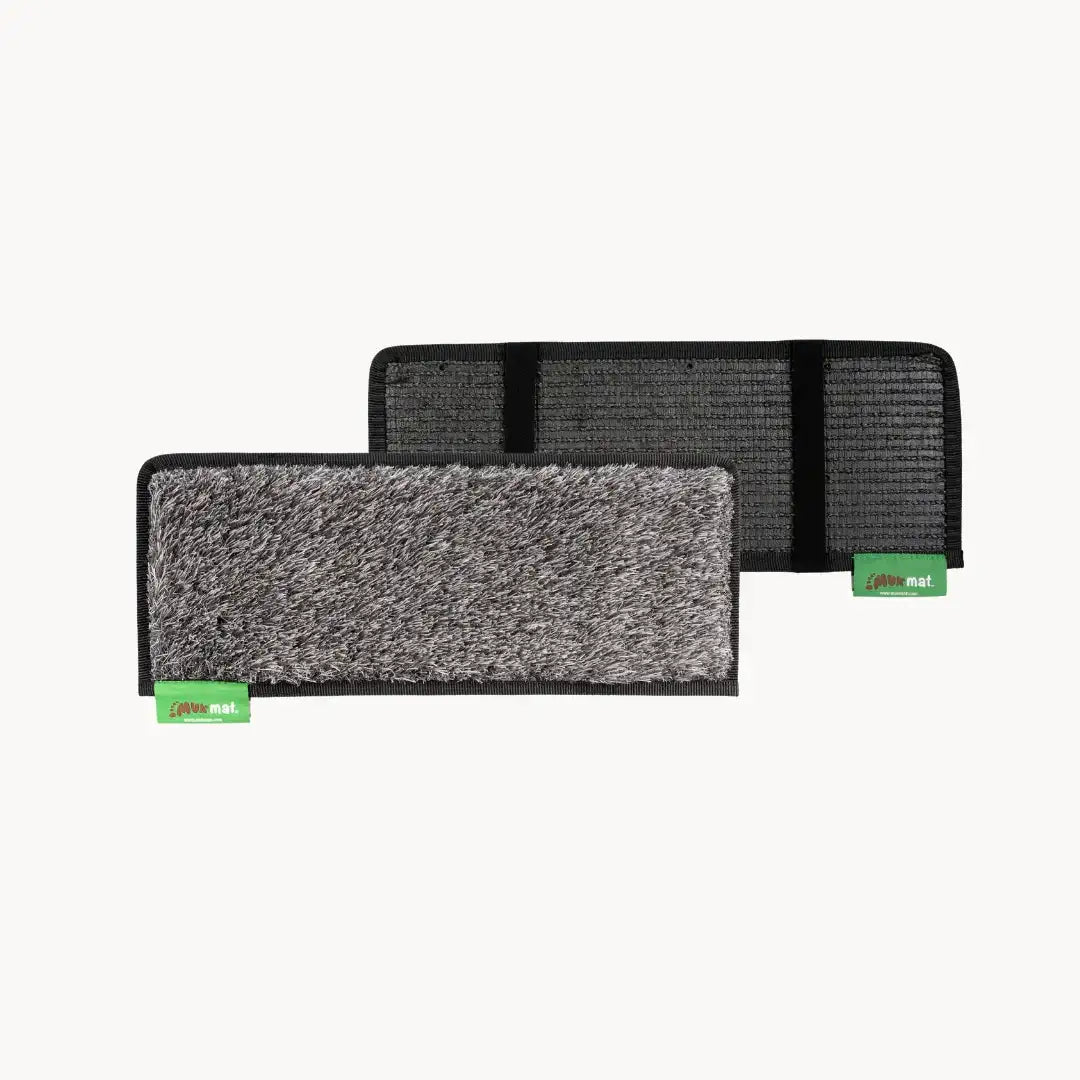 Muk Mat Pull-Out Caravan Step Mat Grey with Stone Trim 51x20
