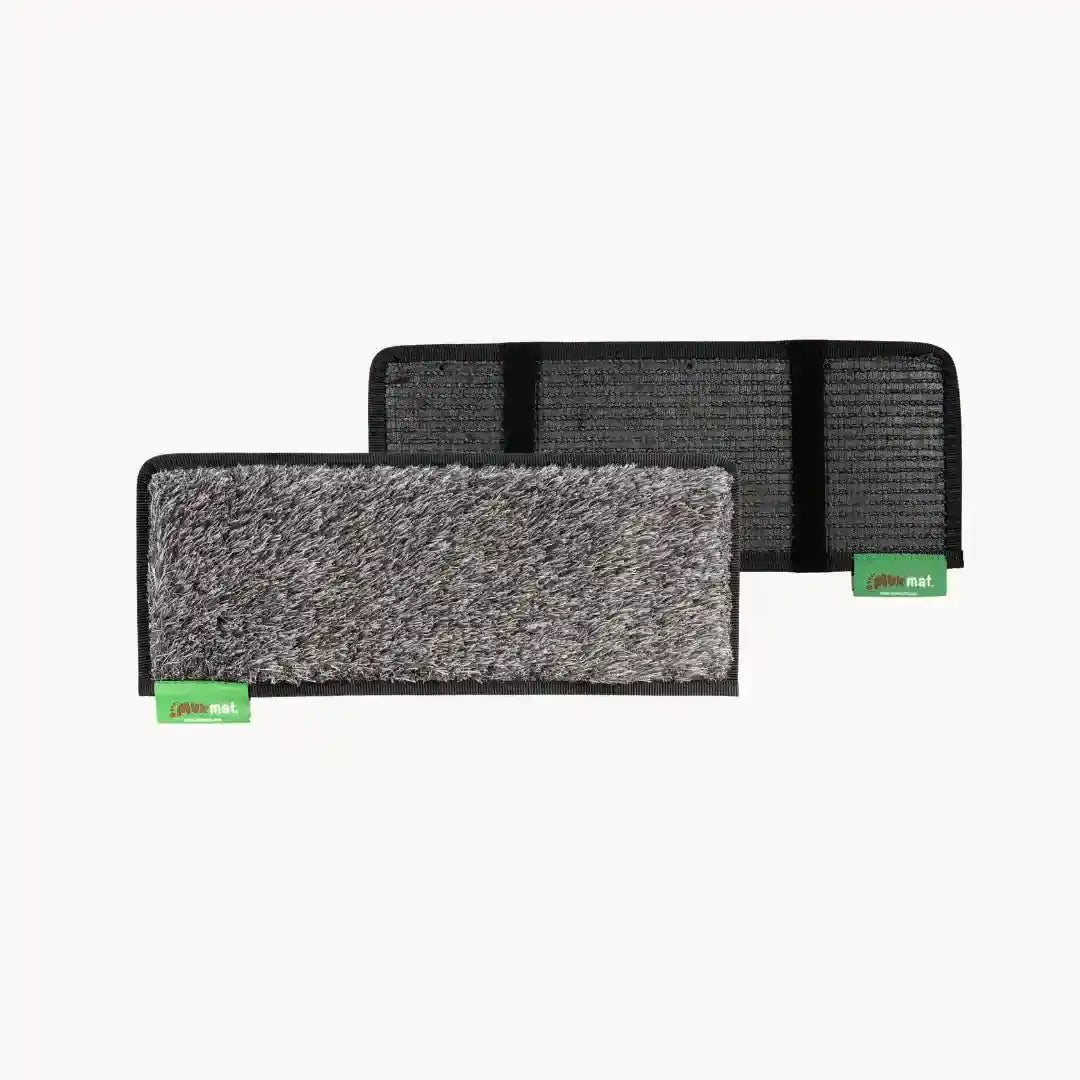Muk Mat Pull-Out Caravan Step Mat Grey with Stone Trim 51x20