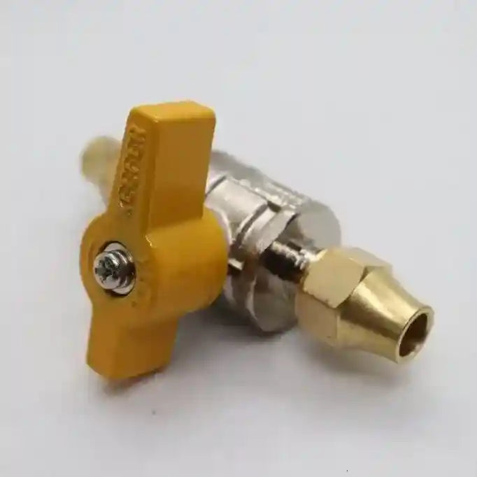Brass Gas fitting 5/16 Flare AGA Gas Ball Shutoff Valve