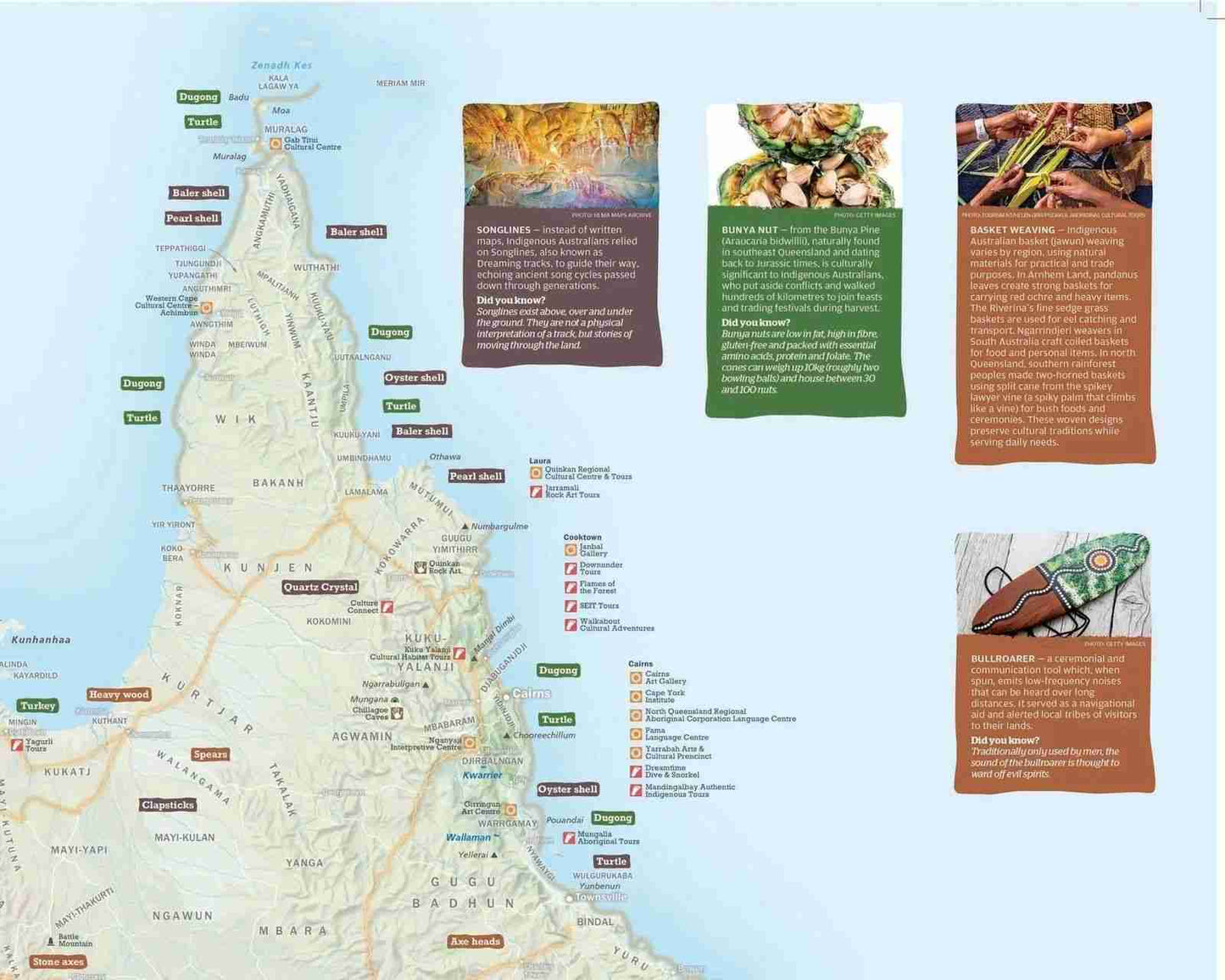 Hema Australia Indigenous Journeys Map
