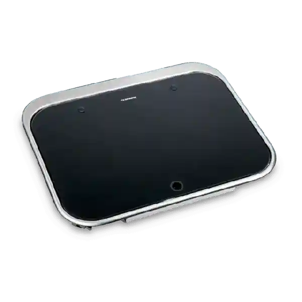 Dometic 2 Burner Cooktop Flush Mount Glass Lid and Piezo 480x370mm PI8022 - Everything Caravans