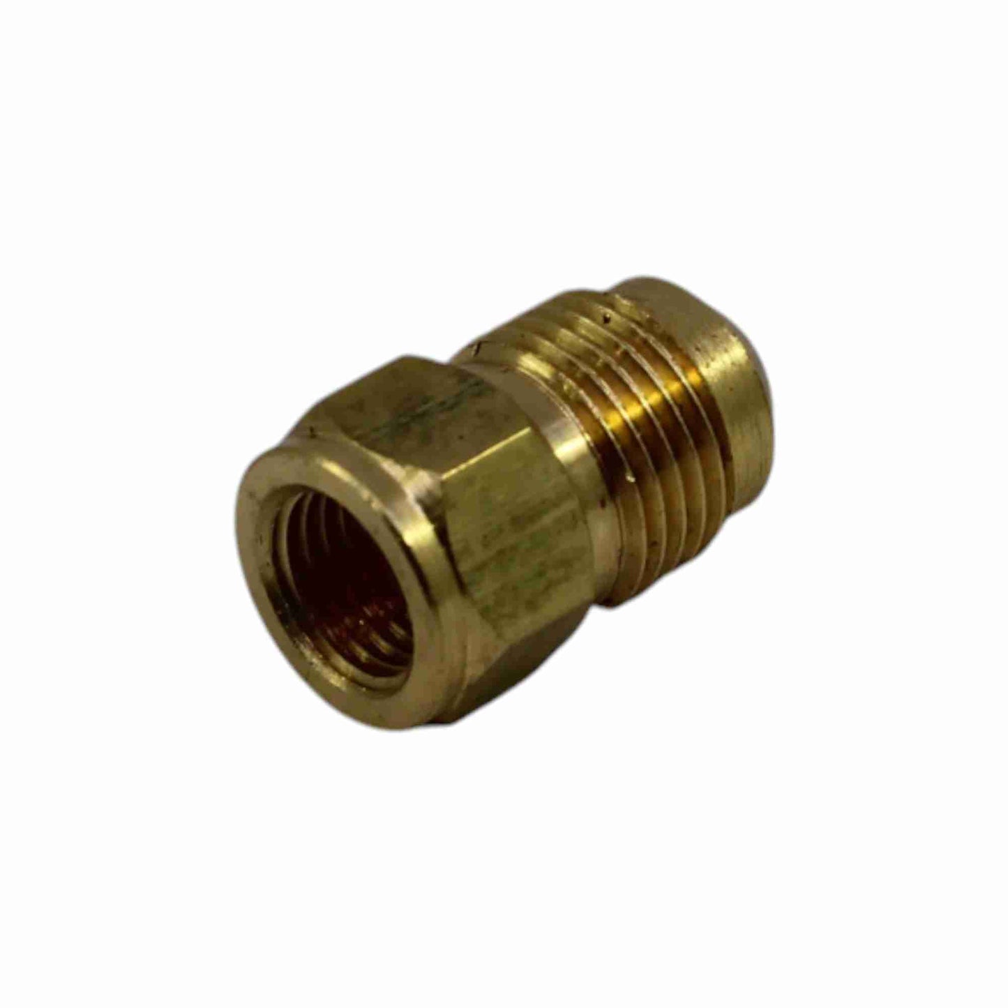 Brass fittings 3-8" Male Flare with 1-4” female inverted flare
