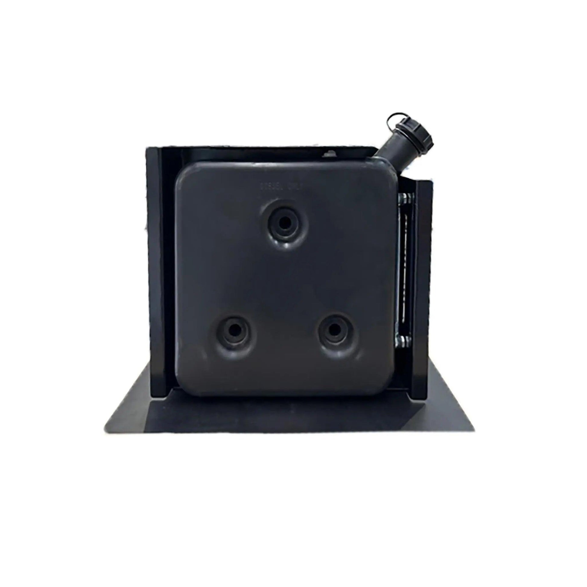 Diesel Tank Cover Black - Face Mount Left Hand Side suits Eberspacher Orifa - Everything Caravans