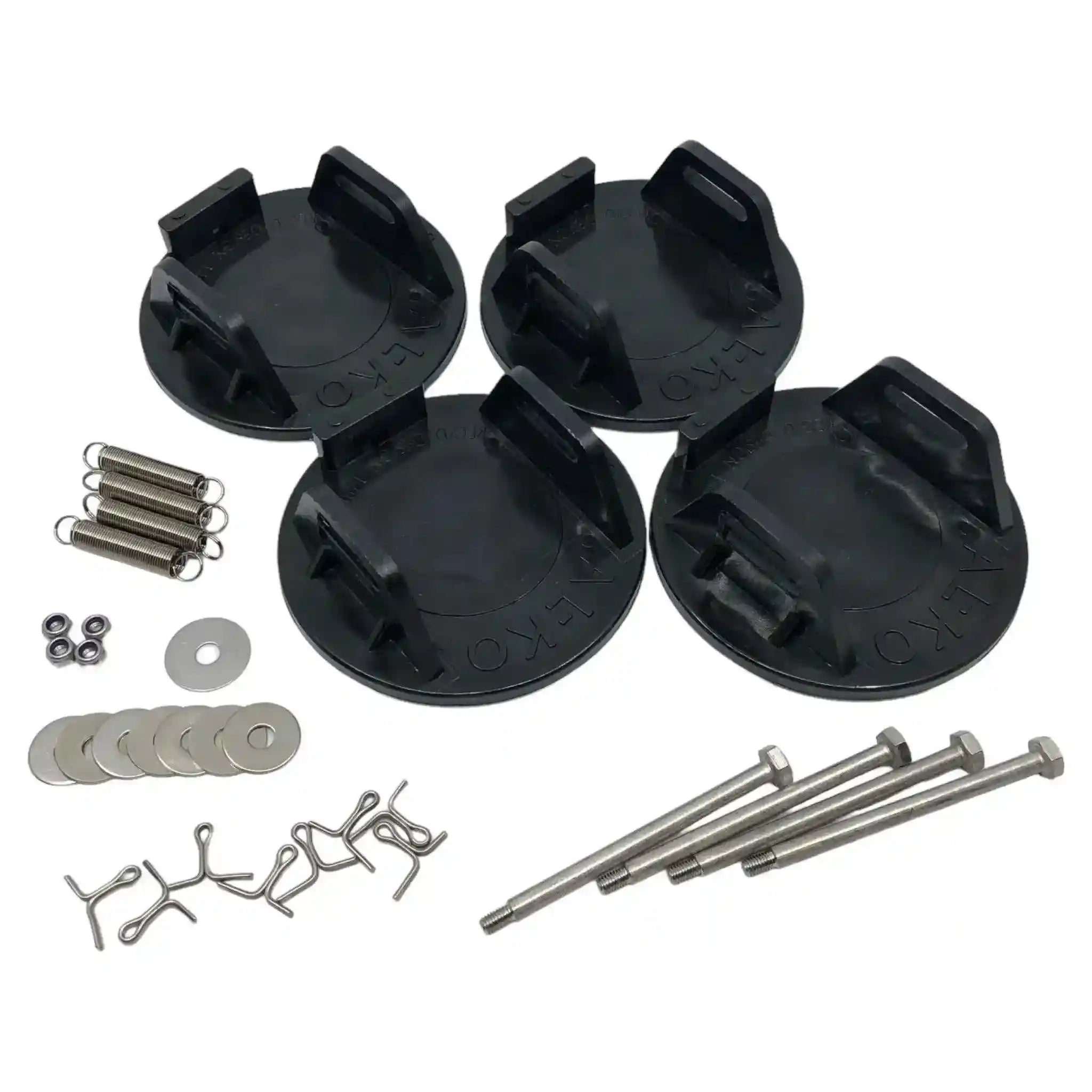 4 X Caravan Jack Pads Stacking Stabiliser Support Feet Plate Square RV Motorhome 2 40879 P 4 X Caravan Jack Pads Stacking Stabiliser Support Feet Plate Square RV Motorhome 2 40879 P