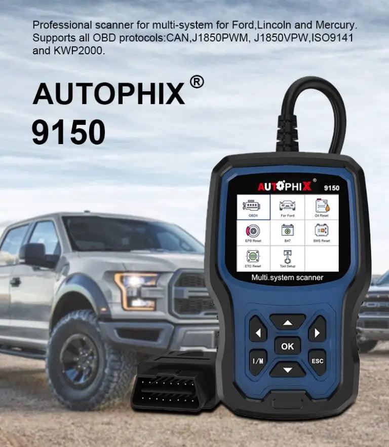 Autophix 9150 OBD2 Suitable for Ford Professional Diagnostic tool - Everything Caravans