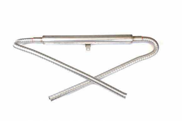 Autoterm Air Stainless Steel Exhaust Assembly 24mm x 2000mm - Everything Caravans