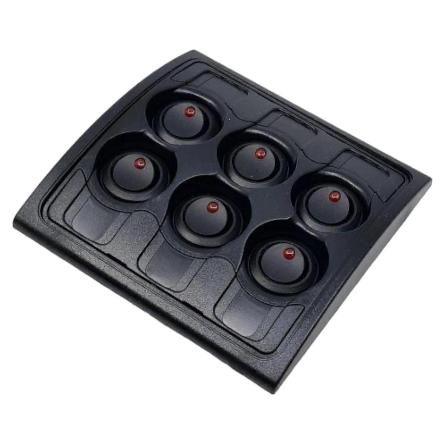 BEP Marinco Contour 1000 interior 6 Switch Panel with Fuses - Everything Caravans