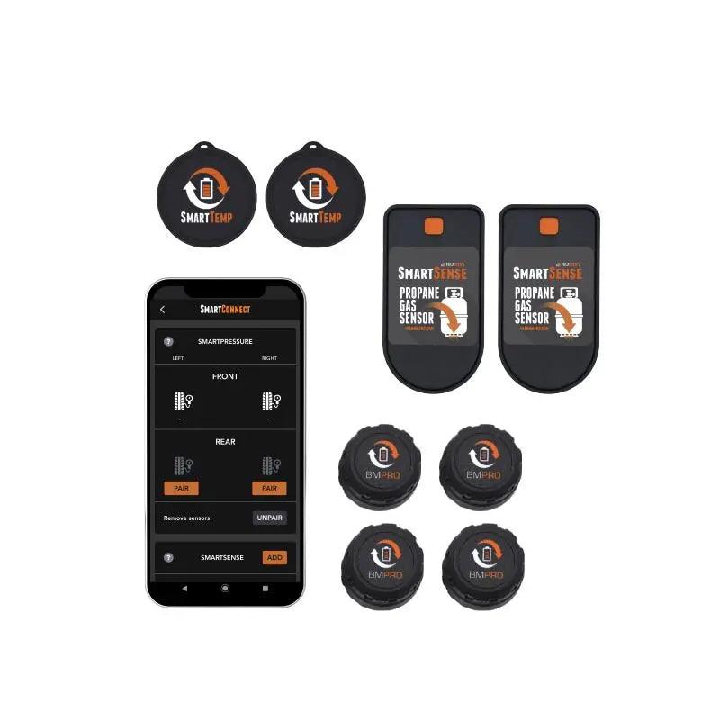 BMPRO Smartconnect Premium Complete RV Sensor Kit - Suits Jhub Odyssey Jaycommand Rvmaster - Everything Caravans