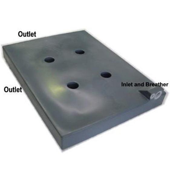 Boab Poly Water Tank 80 Litre Under Tray - Everything Caravans