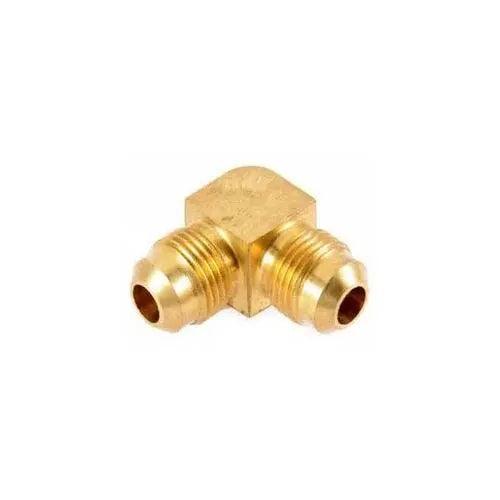 Brass Gas fitting 3-8 Flare Double Elbow Made in Australia - Everything Caravans