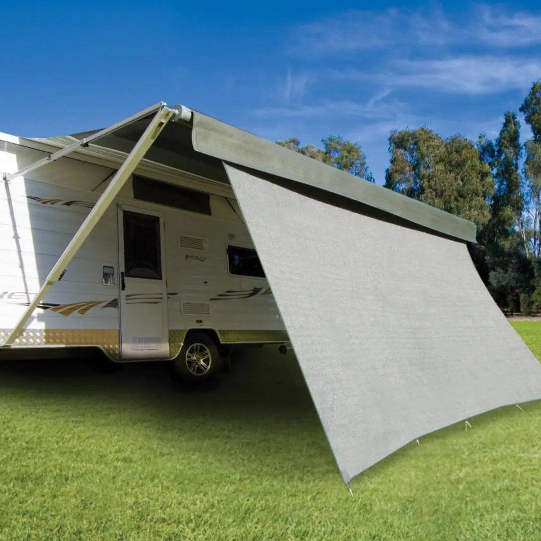 Cgear Grey Awning Privacy Screens 1.8M or 6Ft High Suits Fiamma Thule - Everything Caravans