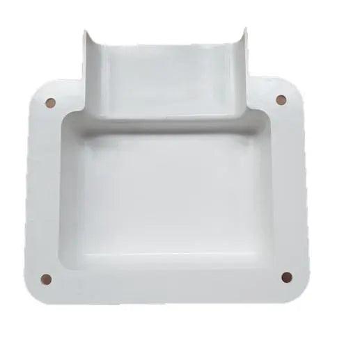 CMS Mounting Shroud for Outlets+Switch Plates White for Caravan 240 Electrics - Everything Caravans