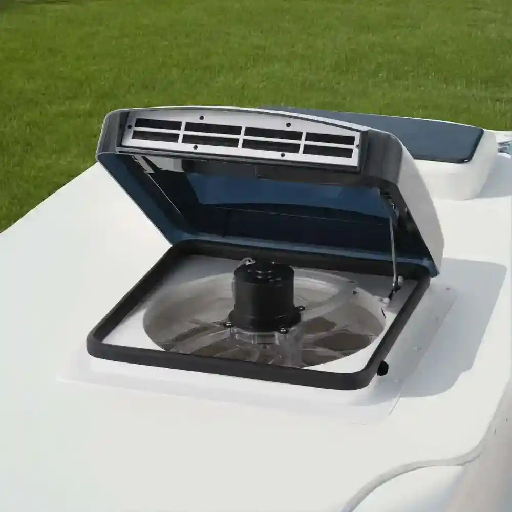 Caravan Roof Hatch 12V Fan Reversible Air