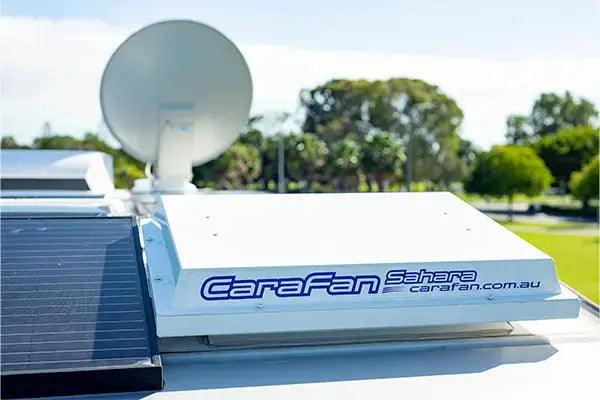 Carafan Sahara CP700 Caravan Pressuriser - Dust Reduction Black - Everything Caravans