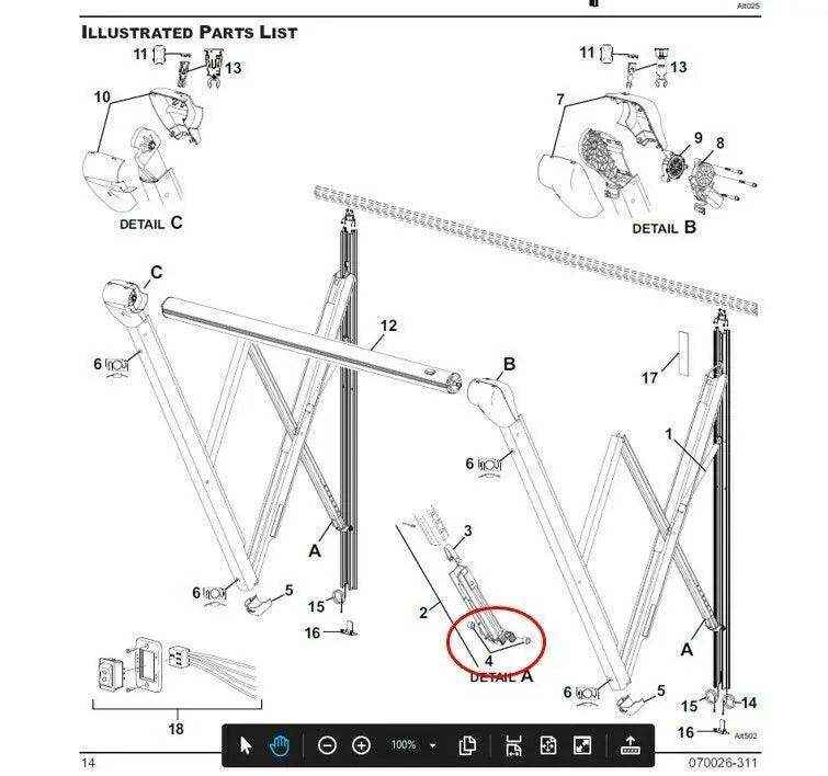 Carefree Altitude Awning Roller Replacement Kit - Everything Caravans